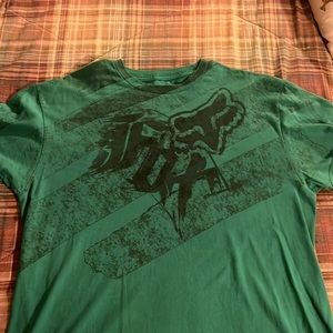 Fox short sleeve shirt size large